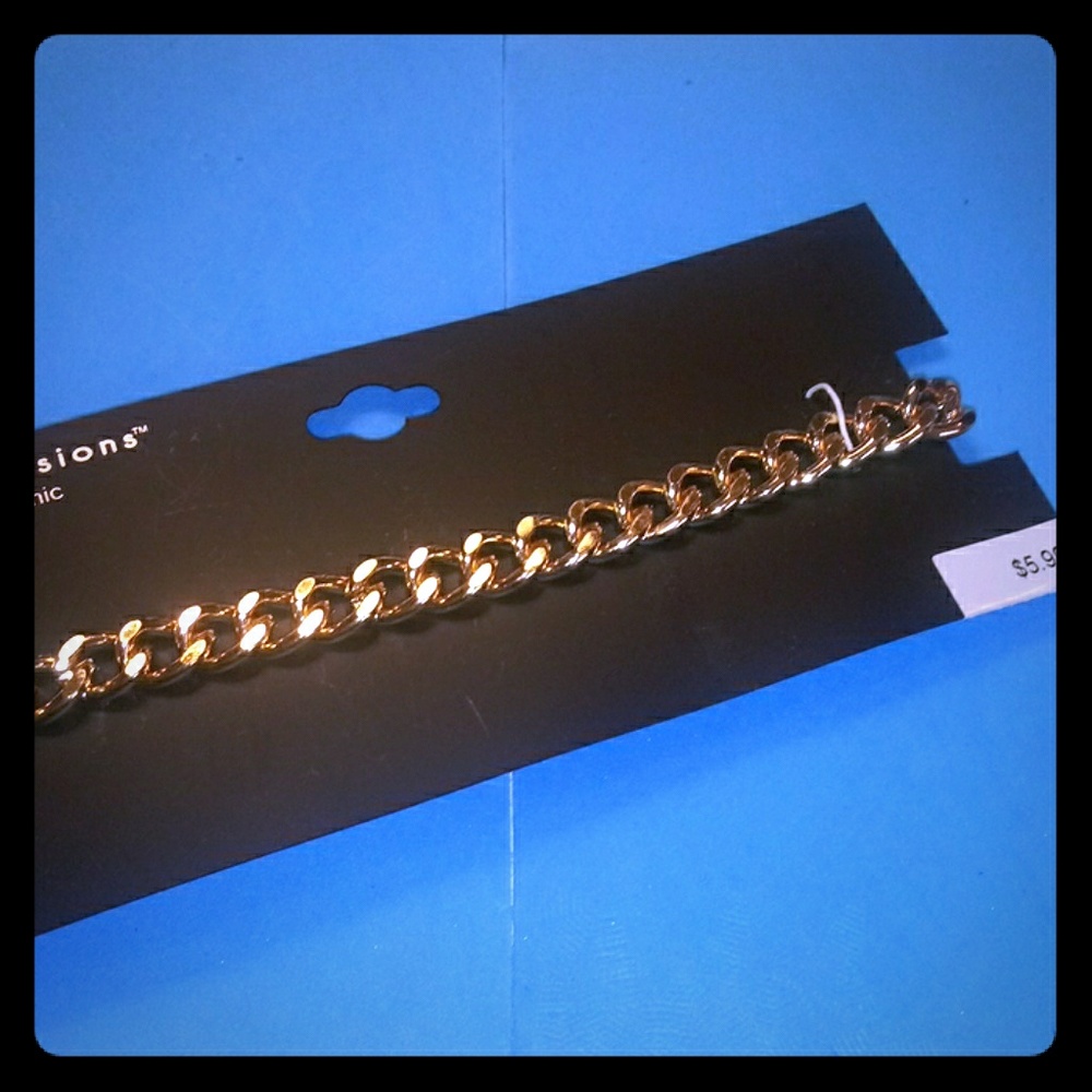 NEW 14" Pure Expressions Gold Chain Choker